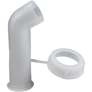 IBC S60x6 (2 inch) Female Short Spout - White by DNA PACKAGING LTD
