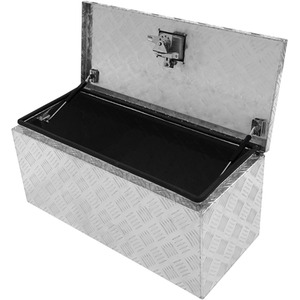 Aluminium Lockable Toolboxes - Silver / 71cm by T-Mech