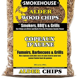 Alder Wood Smoking Chips - Alder by Smokehouse