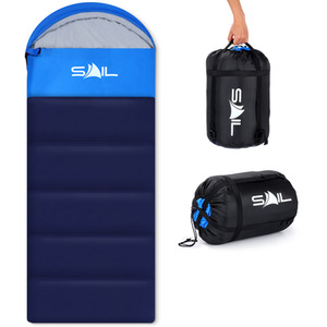One' 400gsm Sleeping Bag - Blue by SAIL