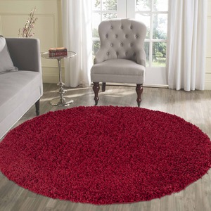 Desire Rugs Plain Living Room Fluffy Shaggy Area Rugs by Desire Rugs