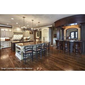 Marquette Chandelier 3 Light Antique Bronze Finish, E14 - Antique Bronze