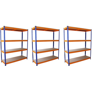 3x S Rax Racking 150cm x 50cm - Blue by Monster Racking