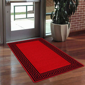 Nonslip Greekey Gel Door Mats by Smart Living