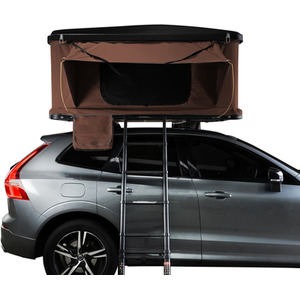 Pop Up Car Roof Tent 2-3 Person - Brown by Monster Shop