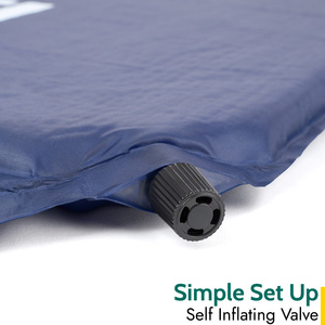 Single Self Inflating Camping Mat 3cm - Blue by Trail