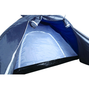 3-Person Travel Camping Waterproof Dome Tent with Porch - Blue by UMKY