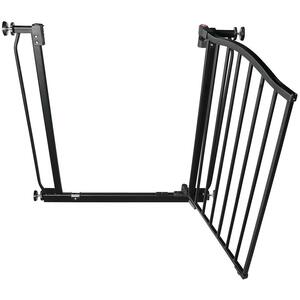Extra Tall Curved Top Dog Gate - Black / 89cm by Bettacare