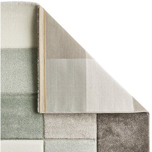 Brooklyn 646 BeigeGreen Rug - Beige/Green / 230cm by NA