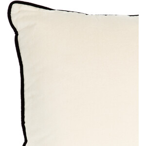 Henley Velvet Cushion - Natural by Divante