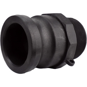 (2 inch) BSP Male Adapter to (2 inch) Camlock Adaptor - Black by DNA PACKAGING LTD