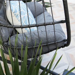 Azura Hanging Egg Chair - Grey by Madefor.living