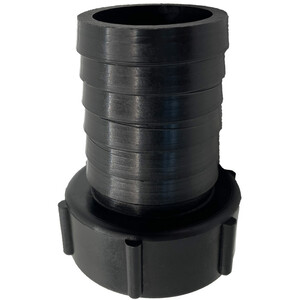 IBC S60x6 (2 inch) Female to (2 inch) Hose Tail - Black / 0.09kg by DNA PACKAGING LTD