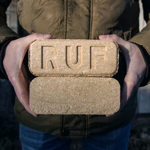 Laeto Firewood Depot Kiln Dried Ruf Block Briquettes by Laeto