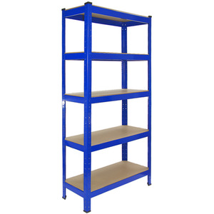 Monster Racking T-Rax Heavy Duty Shelving Units, Blue - Blue by Monster Racking