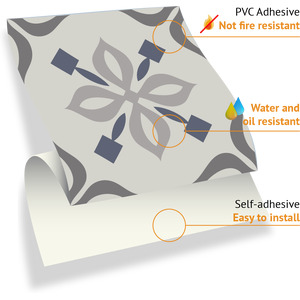 Walplus Wall Tiles Stickers by WALPLUS