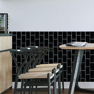 Walplus 3D Glossy Tile Stickers by WALPLUS