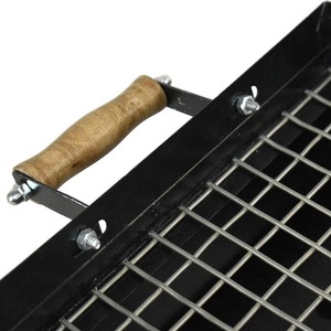 Mini Portable Barbecue Heavy Duty - Black