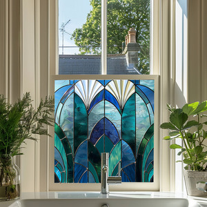 Albairate Stained Glass Window Film by Creative Printing Solutions