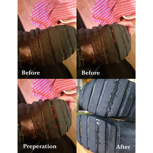 Black Boot Shoe and Wader Repair Kit - Black by Stormsure