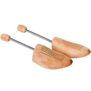 Spiral-Spring Shoe Stretcher 3 Pairs - Brown / 44-45 by tectake