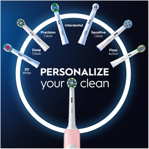 Oral-B Pro Series 1 Pink Electric Toothbrush with Travel Case, - Pink by Oral-B