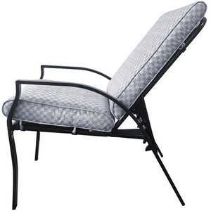 Riviera Dining Set - Grey and Black by Malay