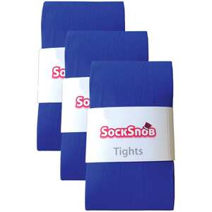 3 Pair Coloured Opaque 80 Denier Plain Block Colour Tights by Sock Snob