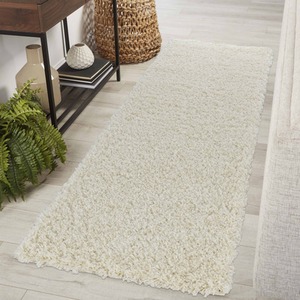 Desire Rugs Plain Living Room Fluffy Shaggy Area Rugs by Desire Rugs