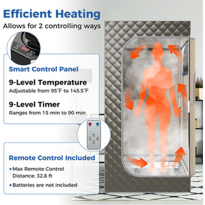 Portable Steam Sauna for Home by GAINOOM