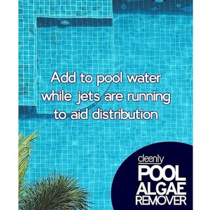 Pool Algae Remover Cleans Water Prevents Algae - White / 15l by Cleenly