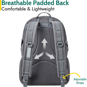 Aspen 30L Camping Backpack - Grey by Trail