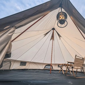 8 Person Outdoor Glamping Tent - Beige by Wyld and Cococ