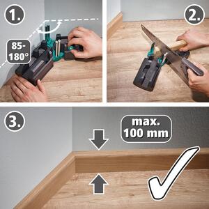 wolfcraft Bevel & Mitre Box - 100mm / 10cm by wolfcraft