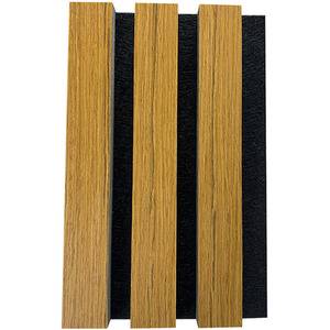 Matteo Acoustic Slat Wall Panels - Teak / 1 by Matteo
