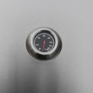 Petersburg Outdoor Kitchen with 4 Burner Gas Grill, Side Burner and sink - Black by Tepro