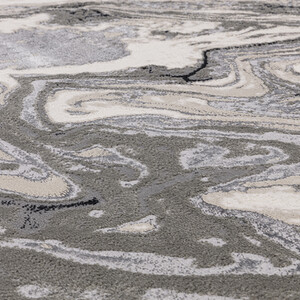 Ocean Mist Rug - Light Blue / 120cm