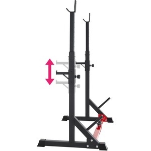 Squat Rack Apollo - Black by tectake