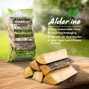 Alderline Premium Kiln Dried Logs 25L - Black / 2 by Alderline