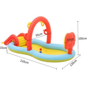 Kids Activity Inflatable Paddling Pool - Yellow