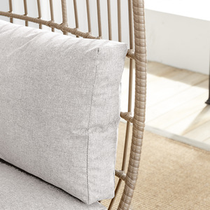 Garden Egg Chair - Beige by FurnitureboxUK