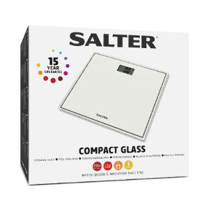 Electronic Compact Glass Scale by Salter