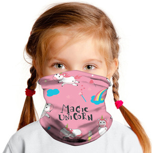Children's Scarf and Face Covering - Unicorn