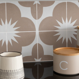 Quadrostyle TOLEDO FAWN Wall Tile and Furniture Vinyl Stickers by Create Your World