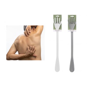 Shoe Horn and Back Scratcher 2 In 1 Long Reach 49cm - White / Grey by Coco & Gray