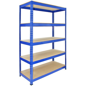 3 x Q Rax Warehouse Shelves 120cm - Blue by Monster Racking