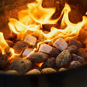 4x 40 Zip Firelighters All purpose Fire Starter Cubes Open Fire Pit BBQ - Neutral by Zip