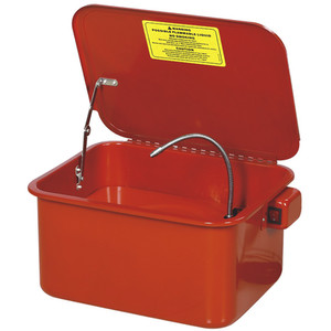 Hilka Bench Parts Washer - Red by Hilka