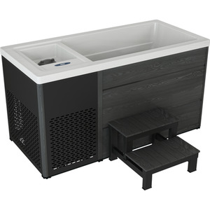 Palm Spas Cool Cube Ice Bath Plunge Pool - white by Palm Spas