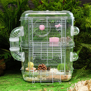 Transparent Hamster Cage by Livingandhome